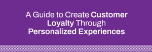 CX Personalization