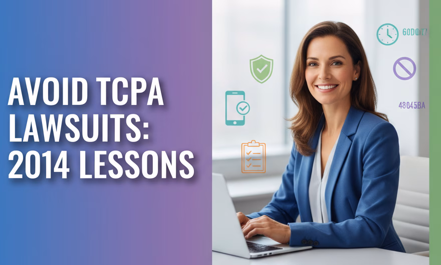 Team reviewing TCPA consent records, call/text logs, and opt-out lists