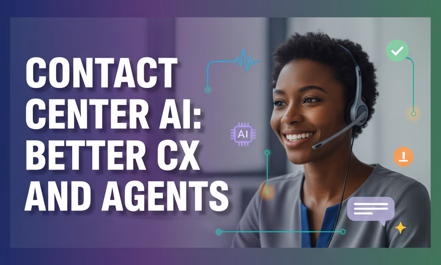 Contact center agent using AI dashboard to enhance customer experience and engagement