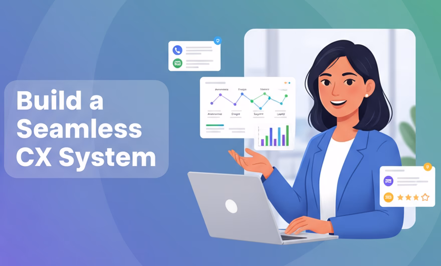 Team mapping customer journey on a whiteboard to design a CX system