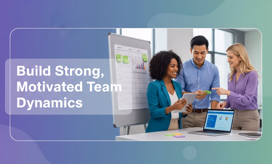 Diverse team collaborating around a table, building strong workforce team dynamics through discussion and teamwork